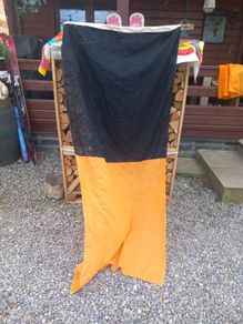 Kilkenny flag, 7 ft, 1950s, fabric, D18 post 7e