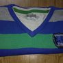 Blue/ Grey Jumper. Age 6-7 Image 3
