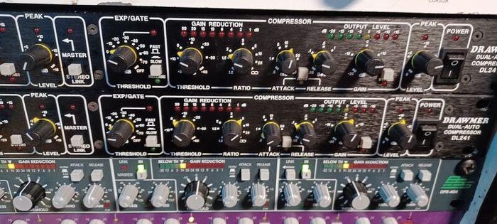 Drawmer and Bss Compressors
