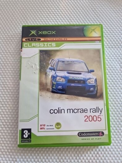 Colin McRae Rally 2005 Xbox Original Games Original