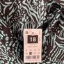 Print shirt blouse blue size 18 - New with tags Image 2