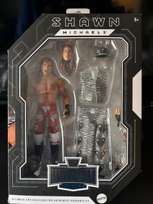WWE Shawn Michaels ultiamte edition wrestling figure new MOC