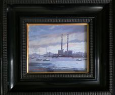Poolbeg Chimneys / Pigeon House by Steve Browning