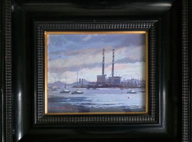 Poolbeg Chimneys / Pigeon House by Steve Browning