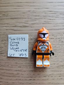 lego sw0299 clone bomb squad trooper, set 7913