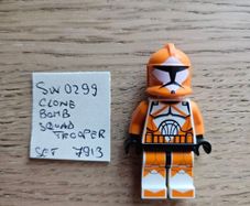 lego sw0299 clone bomb squad trooper, set 7913