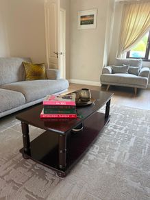 Vintage wood coffee table