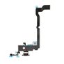iPhone XS Max Replacement Charging Port Dock Connector Flex Cable Mic Black Image 3