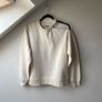 Sinead Keary The Label Asymmetric Cutout Cream Sweatshirt Image 2