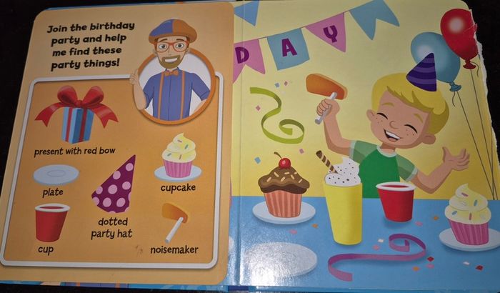 A blippi book