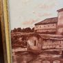 Vintage Painting of a Building/ House Image 3
