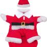 Cat Christmas Outfit, Christmas Pet Clothes Dog Cat Christmas Costume Santa Claus Pet Hoodie Coat for Small Medium Dogs Cats (M Size) Image 2