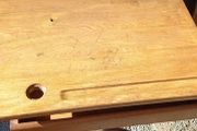 vintage kids school table