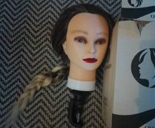 mannequin hair training head