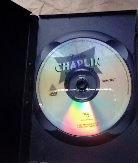 Charlie Chaplin movies DVD (postage included)