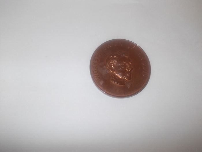 a vintage coin for workers union of ireland
