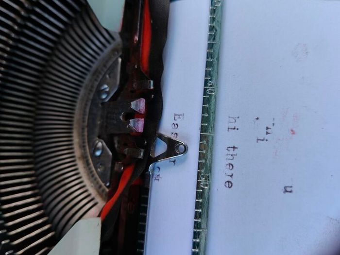 Hermes Baby Vintage Typewriter