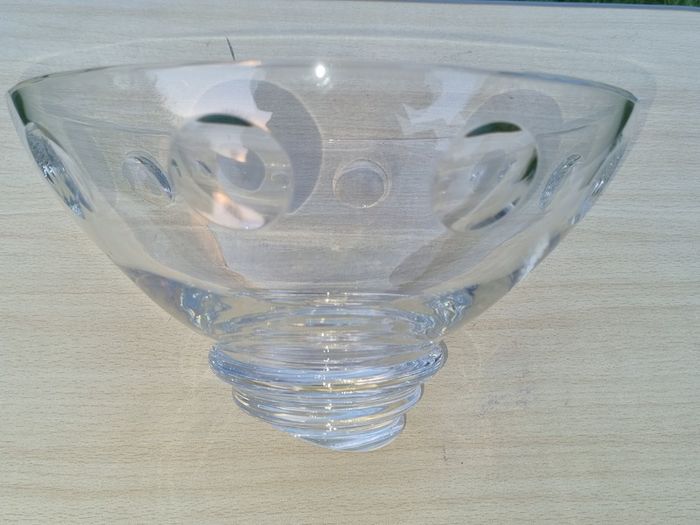 Bohemia glass big bowl