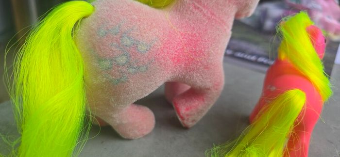 So Soft Shady and BBE Shady SS  MLP G1 My Little Pony