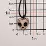 Handmade Mini Heart Skull Necklace Image 7