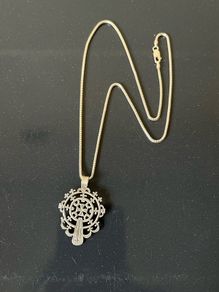 Silver necklace