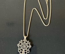 Silver necklace