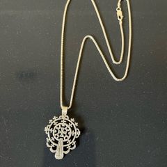 Silver necklace
