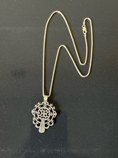 Silver necklace
