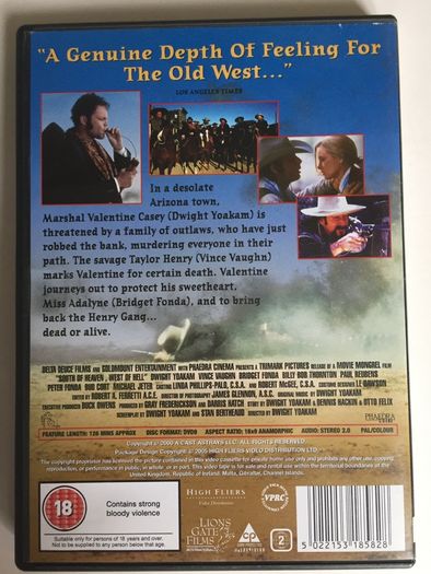South Of Heaven, West Of Hell [2000] [Movie DVD]