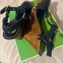 Beautiful TORY BURCH Platform Wedge Sandals 41 New Animal Print Image 2
