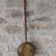 Antique bed warmer pan