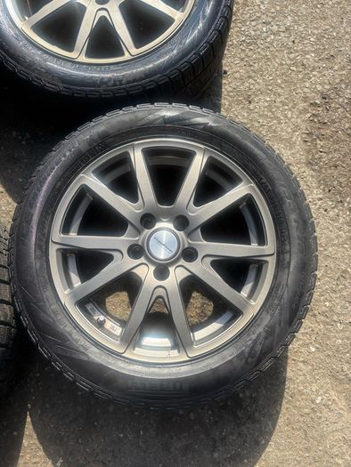 Euro Bahn Alloy Wheels with Pirelli winter tires