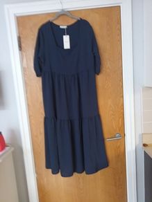 The Casual  Company  Navy Dress.  S.XL -18.   B.N.W.T.