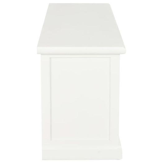 TV Cabinet White 120x30x40 cm Wood