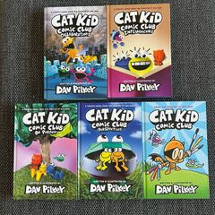 5 Hardback Cat Kid Childrens Books