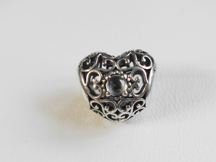 Genuine Pandora Birthstone Clear Stone April Moonstone