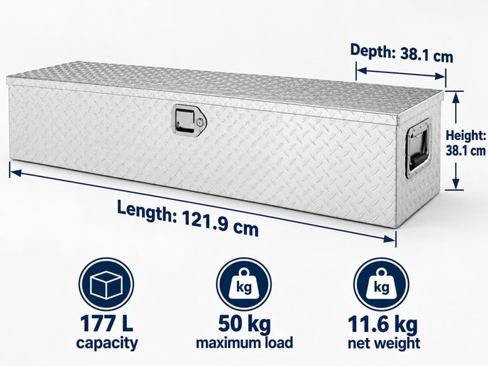 Heavy Duty Aluminium Truck Bed Tool Box