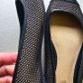 Michael Kors black net pointy flats ballerinas 2.5 35 Image 2