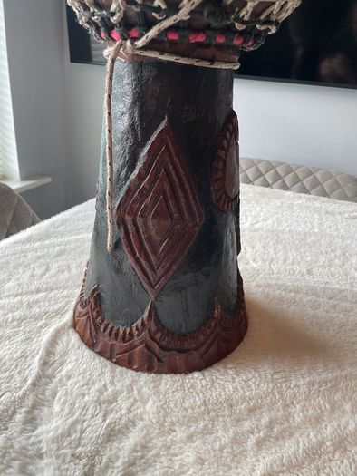 Hand Carved Authentic African Djembe