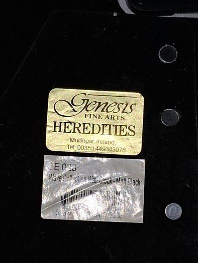 Large Heavy Genesis Wave Clock, Postage Available,