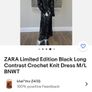 Zara Crochet Dress Image 10