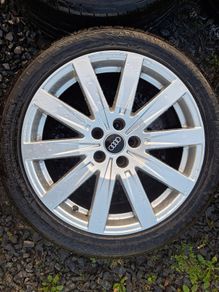 18" Genuine Audi A5 S Line Alloys with tyres