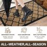 Outdoor Mats for Front Door,80x120cm Heavy Duty Front Door Mat Outside Non Slip Washable,Entrance Door Mats,Waterproof Rubber Back Door Mat Image 3