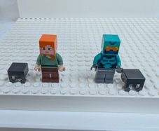 100% Lego Minecraft Mini Figures