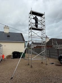 BOSS Ladderspan Scaffolding Tower - 6.2m height 3T