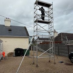 BOSS Ladderspan Scaffolding Tower - 6.2m height 3T