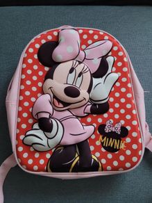 3D Minnie Preschool bag