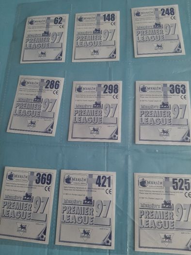 collectable football cards 1997