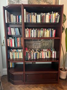 Living Room storage bookcases /display units