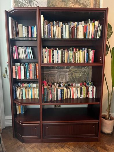 Living Room storage bookcases /display units